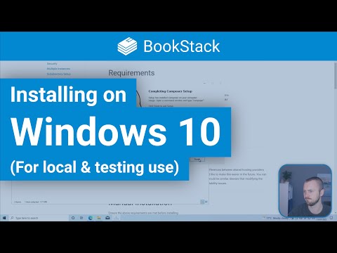 Manual BookStack Installation on Windows 10