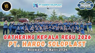 Gathering Kepala Regu 2026 PT. HARDO SOLOPLAST Tahun 2026