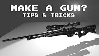 NEED A GUN? Modeling L96A1 (With Tips & Tricks Blender 2.79)