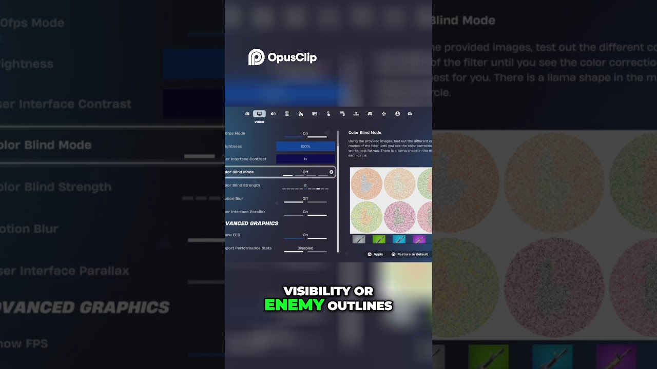 Fortnite Myth Busted: Colorblind Mode & FPS Impact