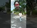 She Faced a Flying Ghost Head Without Fear 😱👻 #shorts #viral #trending #fyp #ytshorts #horror