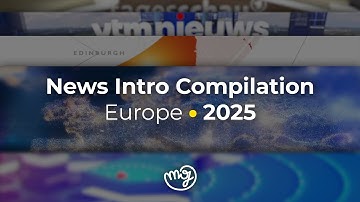 News Intro Compilation Europe 2025
