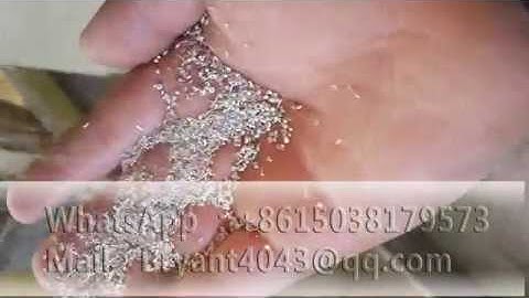 Plastic copper separator  , copper PVC separator machine