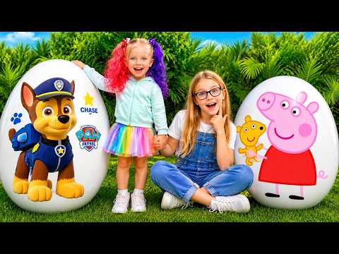 Alice, Sisters & Dad in Funny Pretend Play Stories 😂 Can You Do This Too? 🎭 Family Fun for Kids