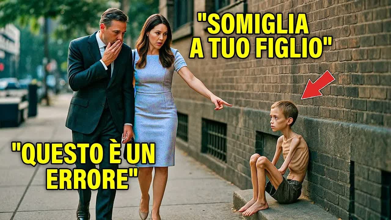 ＂HE LOOKS LIKE YOUR LOST SON,＂ said the millionaire's fiancée when she saw the street boy  And t