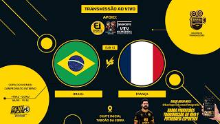 Brazil vs France - Final - Gold Series - Internal World Cup - Chute Inicial Taboão - U12