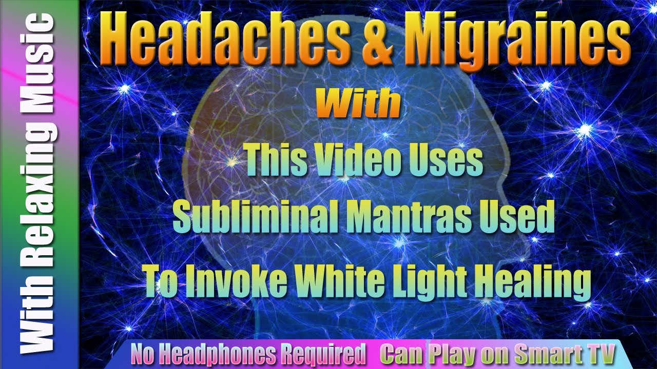 Headaches & Migraines. Get rid fast using captured audio of manifest session. Subliminally added