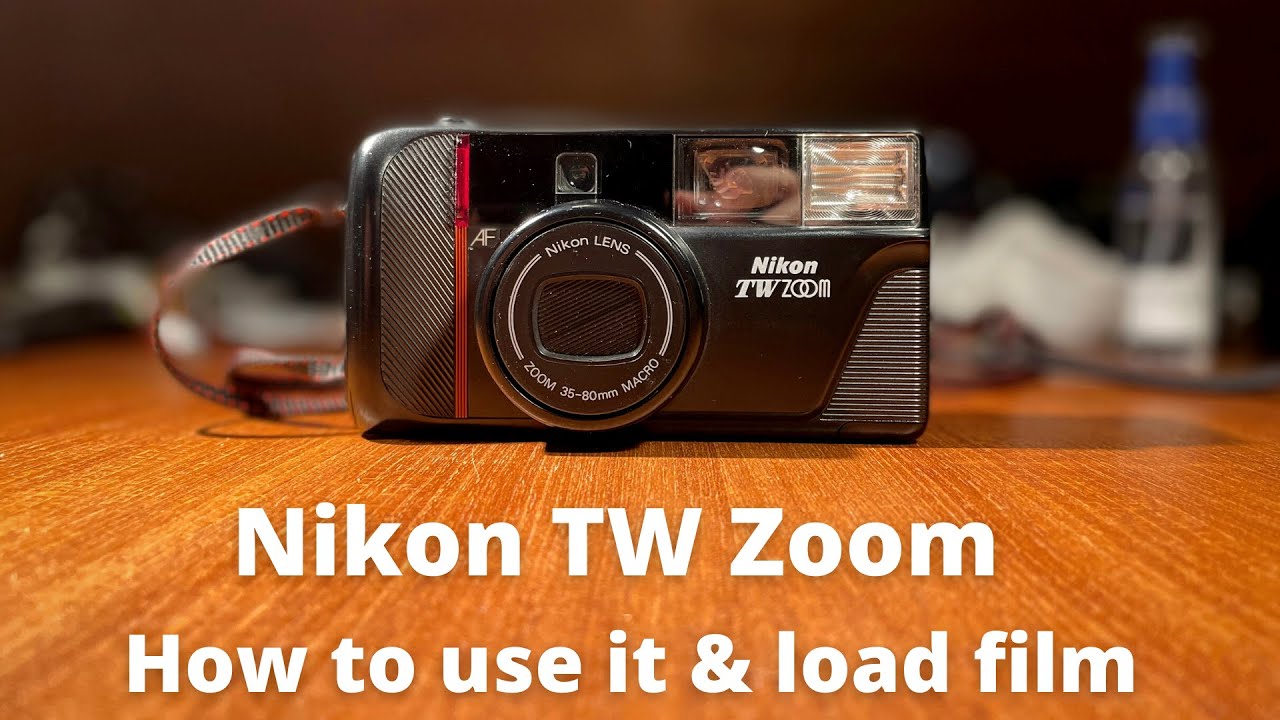 How to use a Nikon TW Zoom, inserting battery, loading and unloading film,  etc. - YouTube