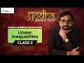 CA Foundation Maths | Linear Inequalities | Class3 | Sep26 & Jan27