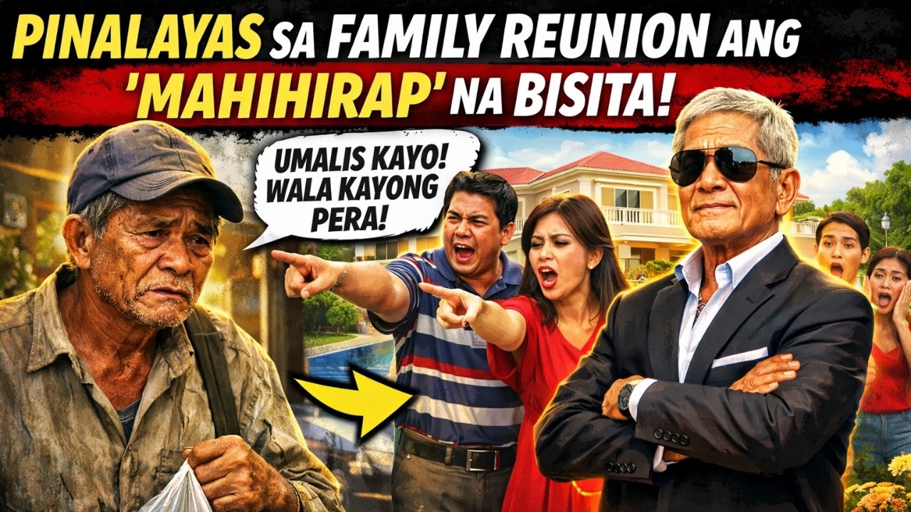 Pinalayas sa Family Reunion ang “Mahihirap” na Bisita, Hindi Nila Alam Siya ang Owner ng 250K Venue!