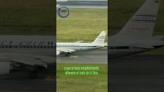 Un avión muy especial en la flota de avianca.