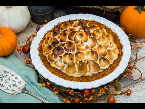 Sherry Yard Frozen Pumpkin Cheesecake Pie - Home & Family ...