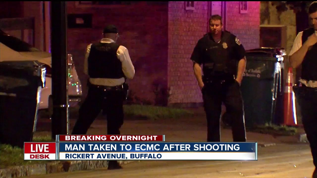 Man taken to ECMC after shooting in Buffalo's Grider neighborhood.