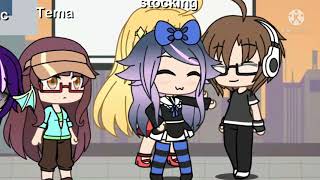 He Broke My Head Meme Pantsy And Stocking Gacha Life