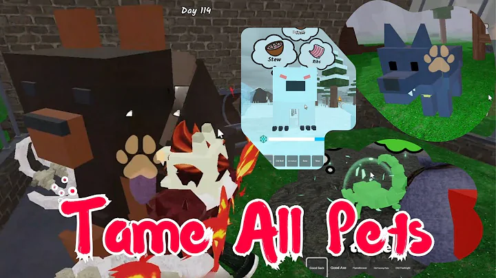 🐾 I Tamed EVERY Animal in the NEW Taming Update! | 99 Nights in the Forest