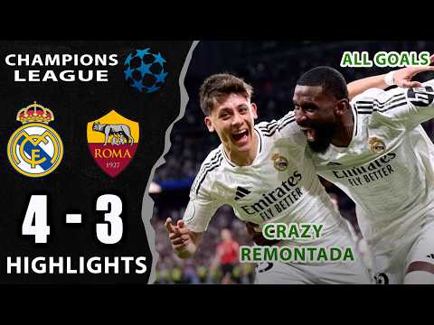 Real Madrid vs Roma 4-3 || All Goals & Extеndеd Hіghlіghts || Champions League 2026
