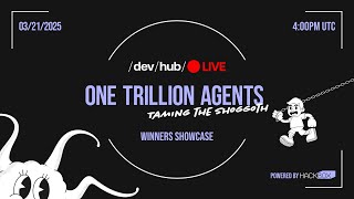 One Trillion Agents Hackathon – Winners showcase