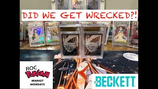 Pokemon Market Mondays: THE RESULTS ARE IN! Crossover Grading Experiment CGC to BGS; Did I Wrecked?!