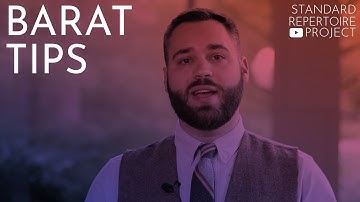 Tips for Effective Performance: Barat "Andante et Allegro"