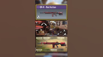 DR-H RED ACTION THE FASTEST KILLING GUN IN SEASON 6 CODM 2024