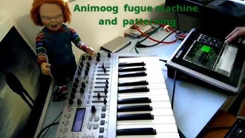Animoog fugue machine and patterning Jamming by Sound Of Izrael