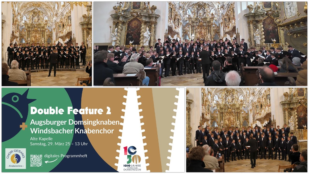 »Festival JUNGE STIMMEN — Double Feature 2« | Augsburger Domsingknaben + Windsbacher Knabenchor