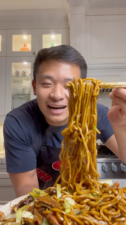 Shanghai Fried Noodles #noodles #stirfry