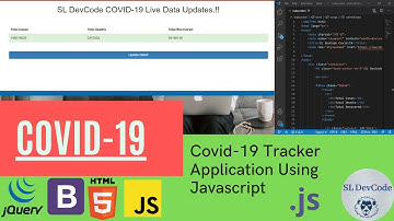 COVID-19 Tracker Application 04 - How to Create Corona Virus Tracker App | JavaScript || Source Code