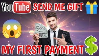 YouTube Send Me GiftMy First Payment?Google Adsense Pin Ego Boy Gaming 