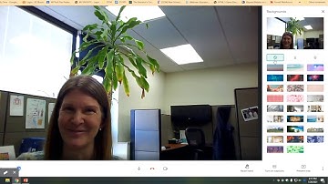 Google Meet Blurred Background