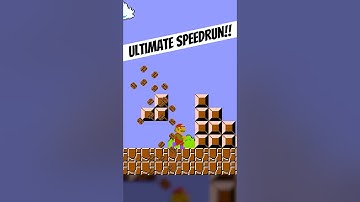 Ultimate World 1-1 SPEEDRUN-truc in Super Mario Bros. (NES)!!