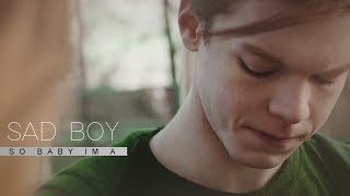 ian gallagher (+mickey) | sad boy