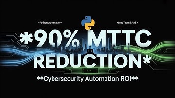 Cybersecurity Automation ROI: How Python Tools Cut MTTC by 90% | Blue Team SaaS Revolution