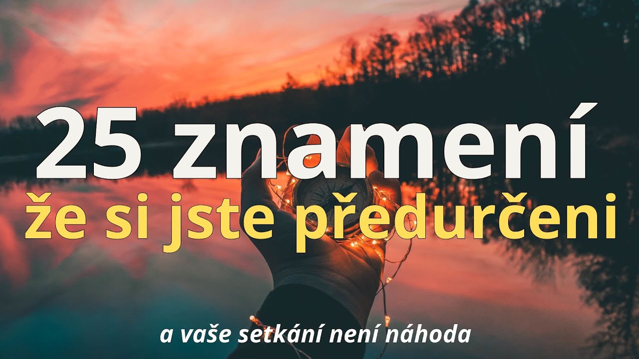 25 ZNAMENÍ , že je to ten pravý člověk⚠️⚠️ | jak poznat, že proti sobě máte toho pravého/pravou...