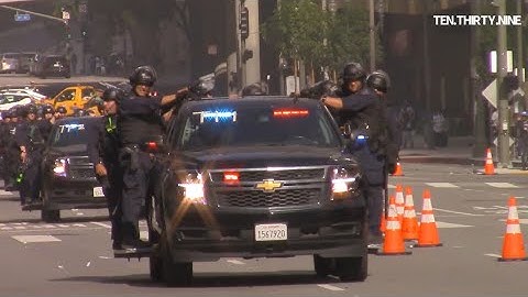 LAPD METRO MOBILE FORCE UNITS RESPONDING CODE 3