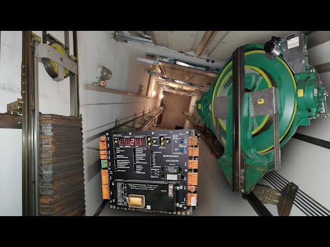 1st Gen KONE MonoSpace EcoDisc MRL Lift Near Solothurn Switzerland