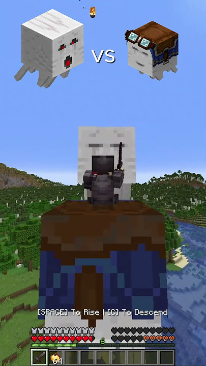 minecraft Update Ghast Vs HAPPY GHAST DUEL