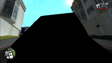 GTA  San Andreas First Person view mod on a Quad