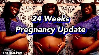 24 Weeks Pregnancy Update Baby Movement Belly Shot