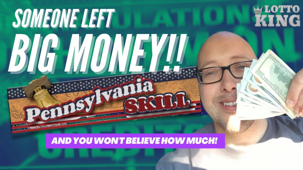 SOMEONE LEFT BIG MONEY!! TWICE!! Pennsylvania Skill Play - YouTube