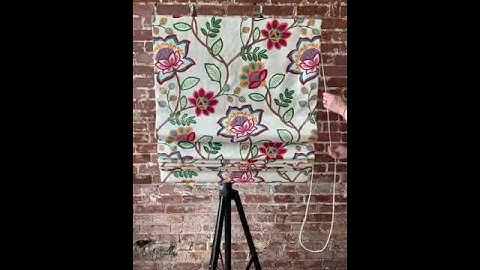 Continuous Loop Functionality - Roman Shade (Martha and Ash)