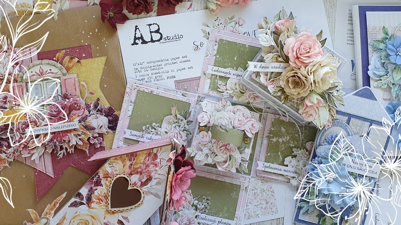 Jesienny box inspiracyjny. #SCRAPJESIEN Prezentacja. Autumn box.