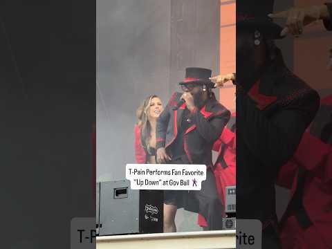 T-Pain Performs "Up Down" At Gov Ball NYC | Billboard #Shorts