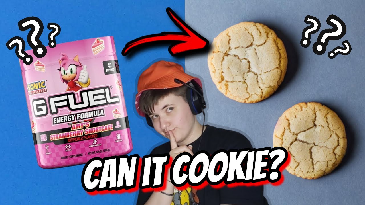 Can it Cookie? | Making shortbread cookies with GFUEL Energy