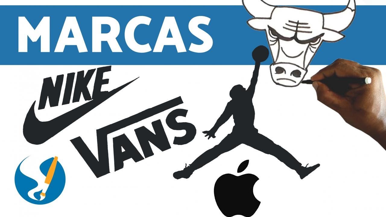 DIBUJAR las MEJORES MARCAS ✍️ (Nike, Vans, Apple) -
