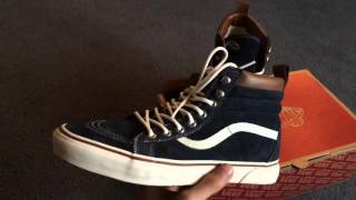 vans sk8 hi mte dress blue