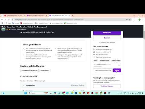 Providing Free Udemy