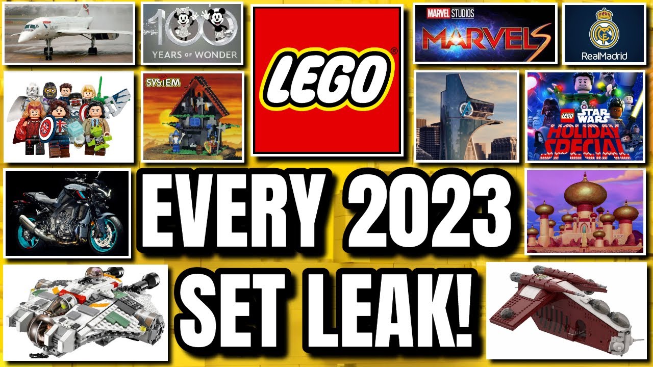 EVERY Lego 2023 Set Leak! (50+ SETS!) Big Win Sports