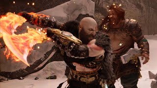 Thor Wanted to see Kratos Blades, so Kratos Showed Him