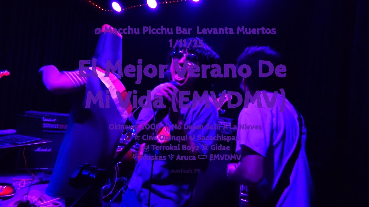 Full EMVDMV en vivo  @ Macchu Picchu Bar  Levanta Muertos 1/11/25